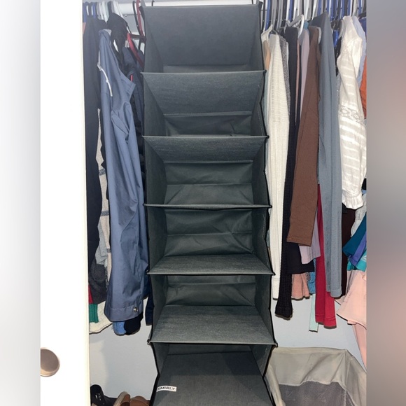 NEW hanging shelf closet organizer - Picture 4 of 6